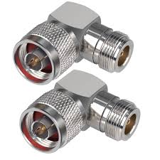 N Type Right Angle Adapter Male to N Female